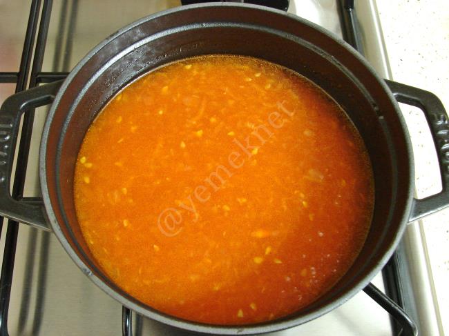 Köfteli Şehriye Çorbası - Yapılışı (8/16) 