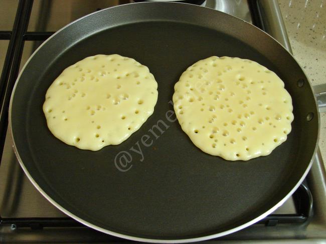 Mısır Unlu Pankek - Yapılışı (7/12) 