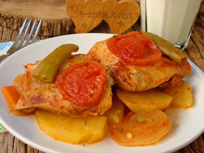 Tencerede Tavuk Pirzola - Yapılışı (13/16) 