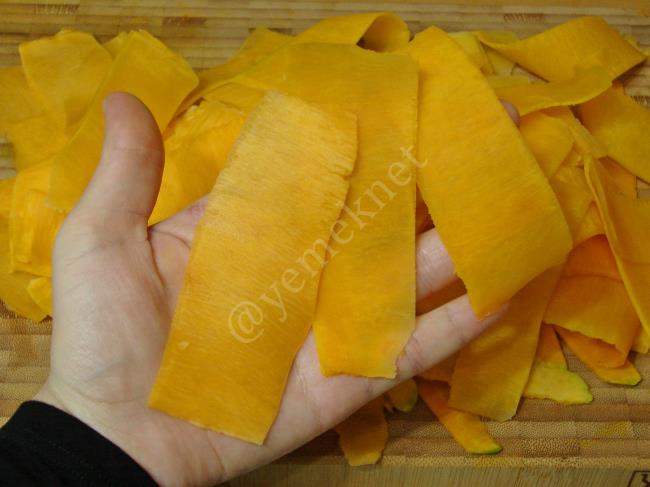 Yaprak Kabak Tatlısı - Yapılışı (3/12) 