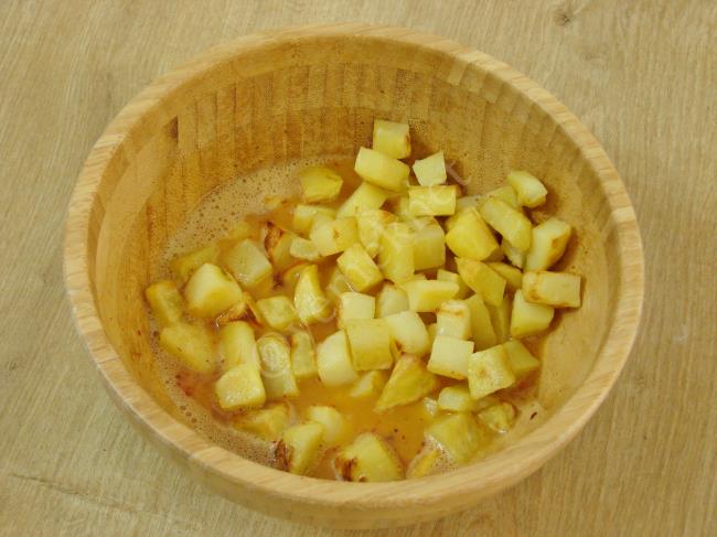Fırında Patatesli Yumurta - Yapılışı (9/16) 