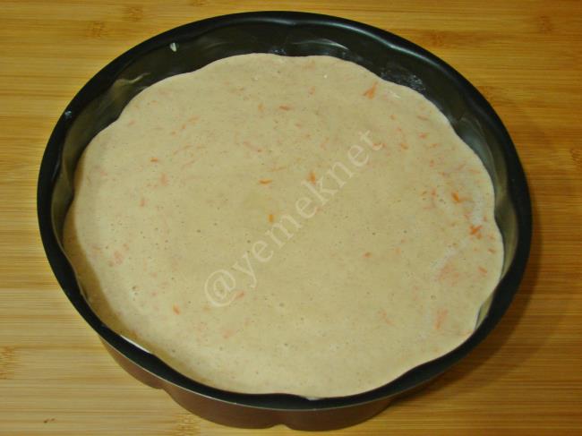 Havuçlu Pamuk Kek - Yapılışı (11/16) 