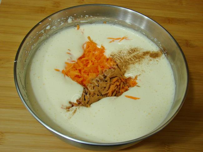 Havuçlu Pamuk Kek - Yapılışı (6/16) 