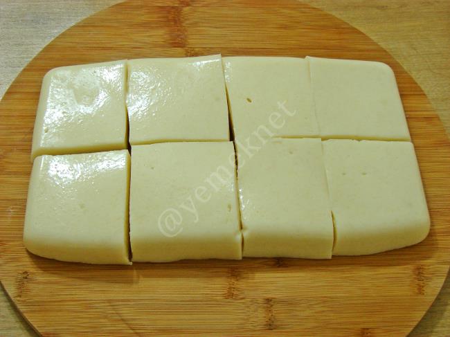 Kesme Muhallebi - Yapılışı (10/12) 