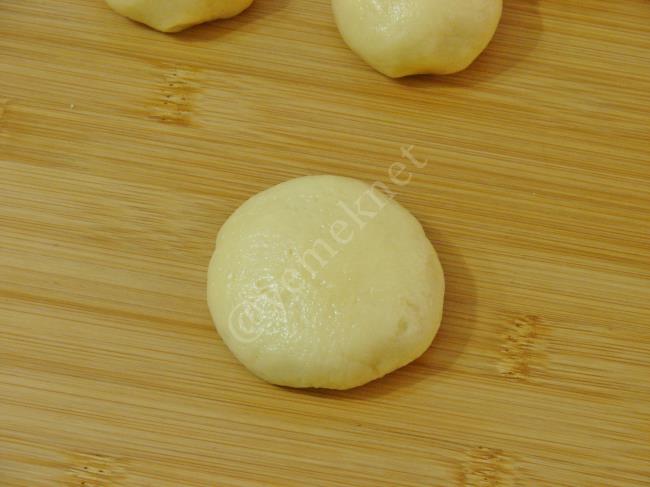 Mayasız Çiçek Poğaça - Yapılışı (8/16) 