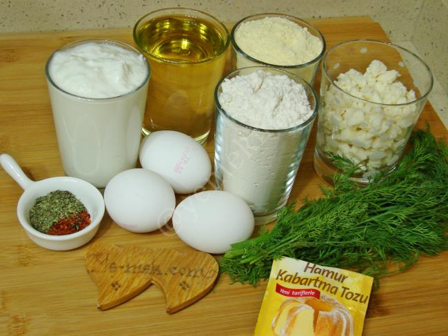 Mısır Unlu Tuzlu Kek - Yapılışı (1/16) 