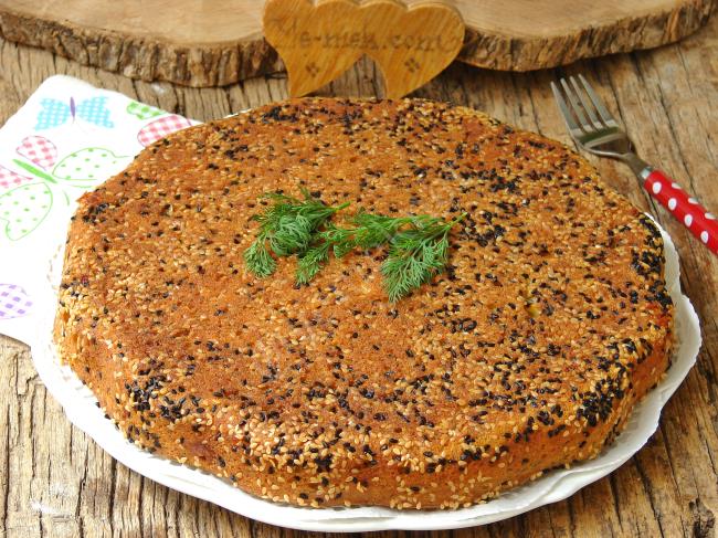 Mısır Unlu Tuzlu Kek - Yapılışı (13/16) 