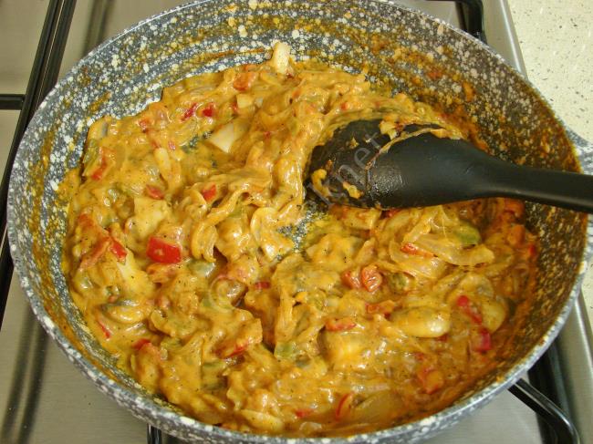 Sebzeli Soslu Tavuk Yemeği - Yapılışı (17/24) 