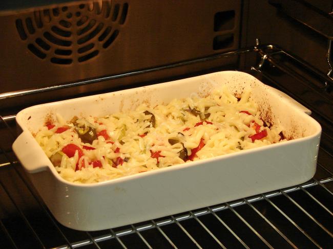 Fırında Kabak Dizme - Yapılışı (10/12) 