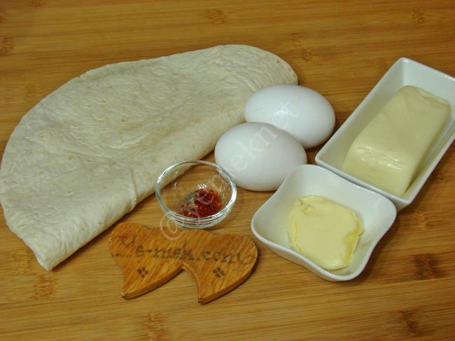 Lavaş Arası Omlet - Yapılışı (1/12) 