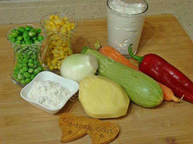 Kremalı Sebze Çorbası - Yapılışı (1/16) 