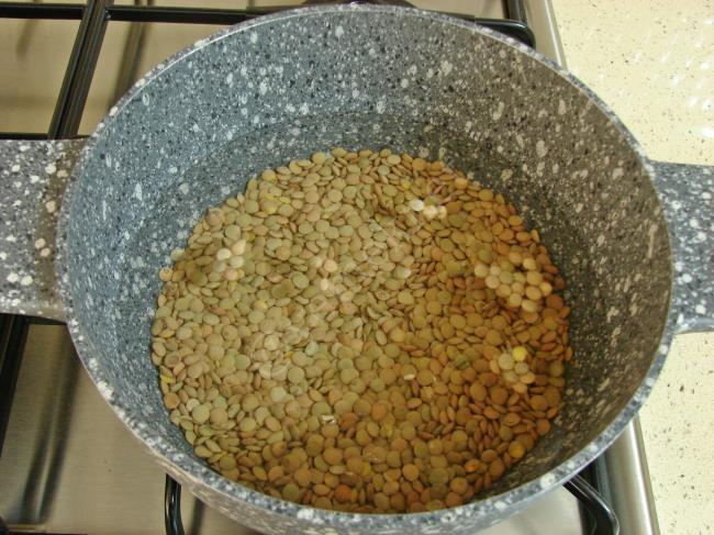 Yoğurtlu Yeşil Mercimek Çorbası - Yapılışı (2/12) 