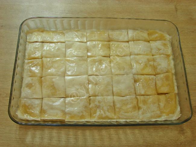 Soğuk Baklava - Yapılışı (11/24) 