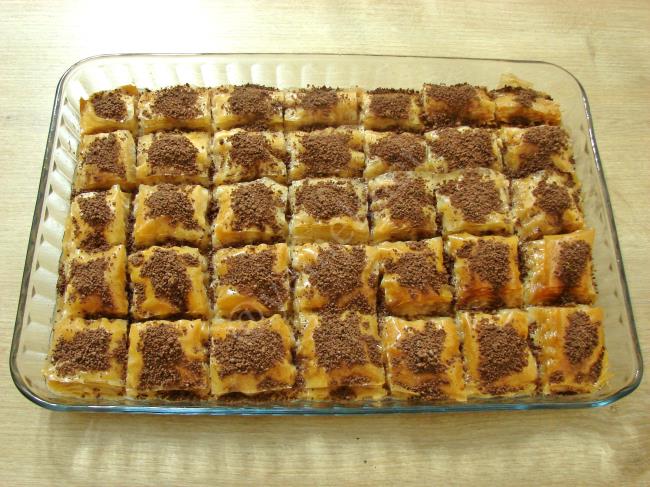 Soğuk Baklava - Yapılışı (20/24) 
