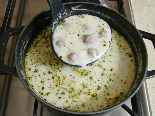 Köfteli Yayla Çorbası - Yapılışı (13/16) 