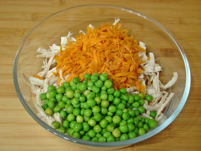 Garnitürlü Tavuk Salatası - Yapılışı (5/12) 