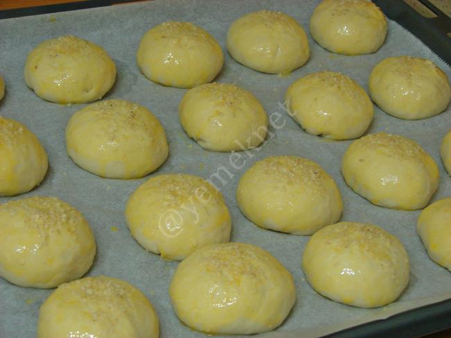 Kabartma Tozlu Poğaça - Yapılışı (12/16) 