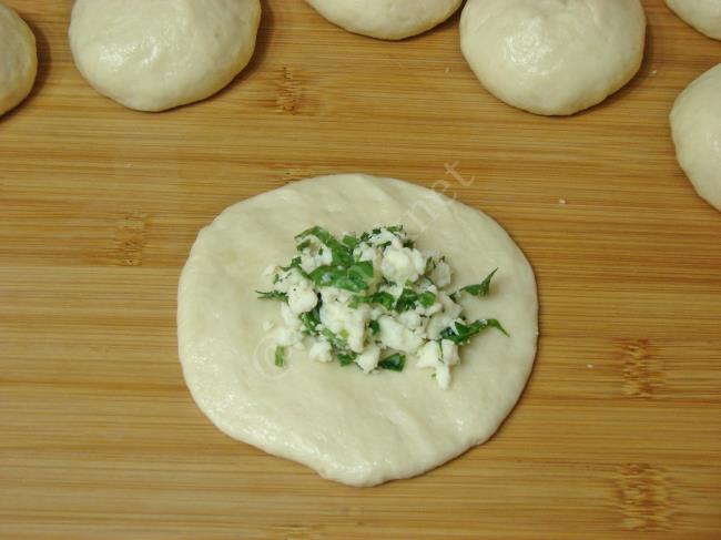 Kabartma Tozlu Poğaça - Yapılışı (8/16) 