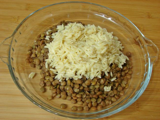 Yoğurtlu Yeşil Mercimek Salatası - Yapılışı (4/8) 