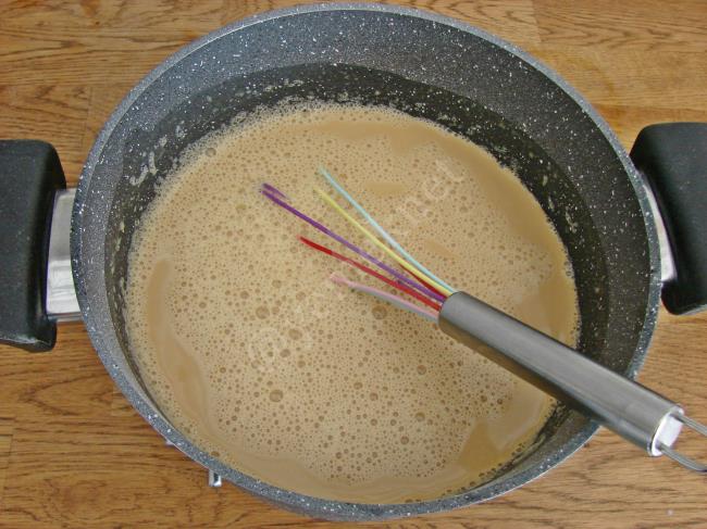 Pekmezli Muhallebi - Yapılışı (6/12) 