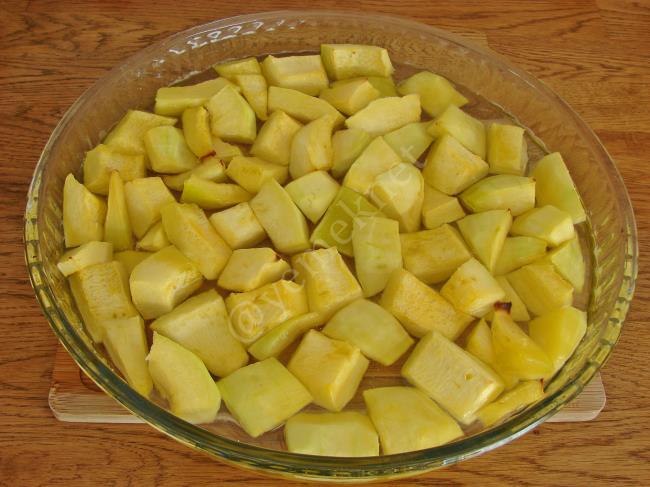 Sütlü Kara Kabak Tatlısı - Yapılışı (7/12) 