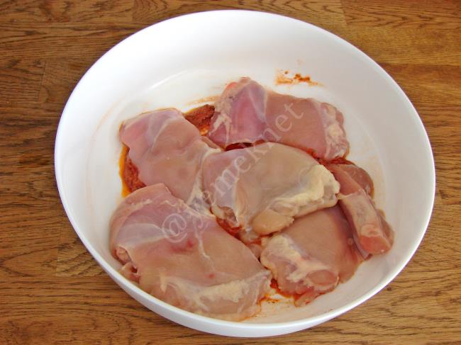 Terbiyeli Tavuk Pirzola - Yapılışı (5/12) 