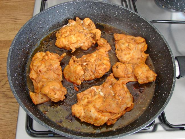 Terbiyeli Tavuk Pirzola - Yapılışı (9/12) 