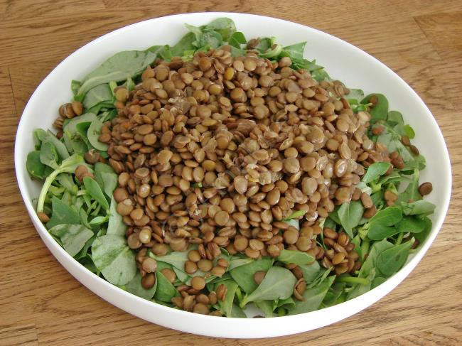 Yoğurtlu Mercimekli Semizotu Salatası - Yapılışı (5/12) 