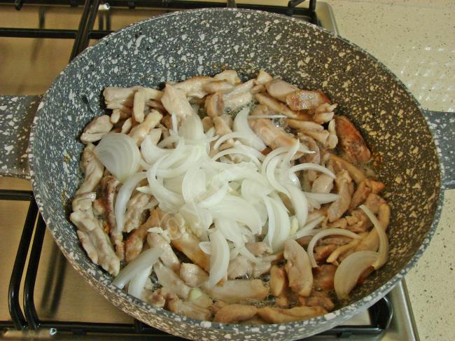 Kremalı Mantarlı Tavuk - Yapılışı (4/12) 