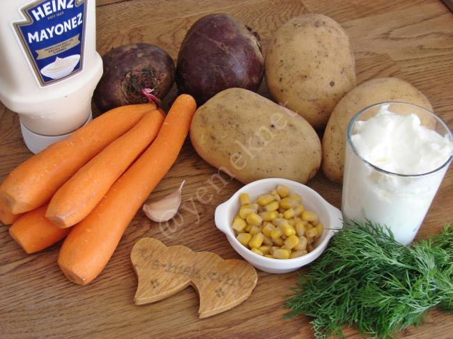 Pancarlı Patates Salatası - Yapılışı (1/16) 