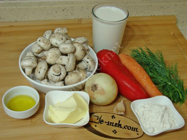 Sebzeli Mantar Çorbası - Yapılışı (1/16) 