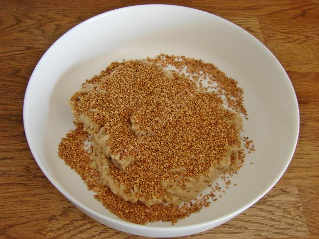 Tahinli Susamlı Kurabiye - Yapılışı (6/12) 