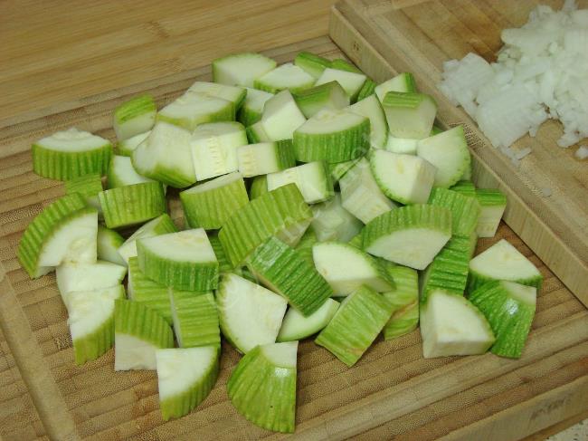 Mercimekli Kabak Yemeği - Yapılışı (3/12) 