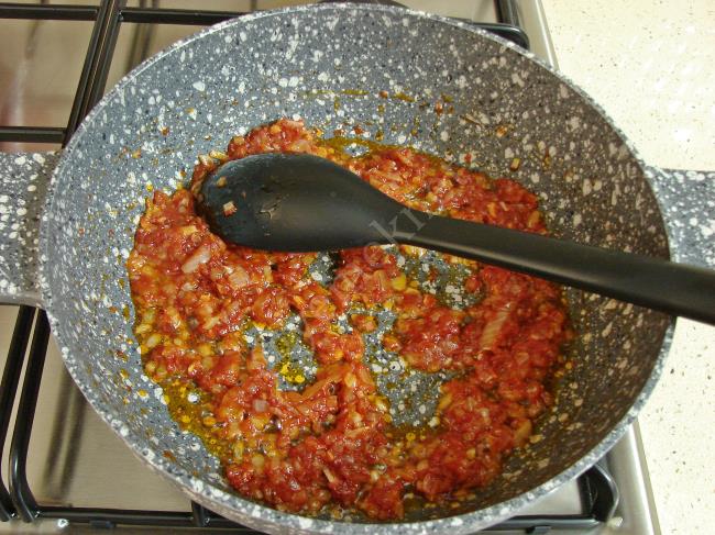 Mercimekli Kabak Yemeği - Yapılışı (5/12) 