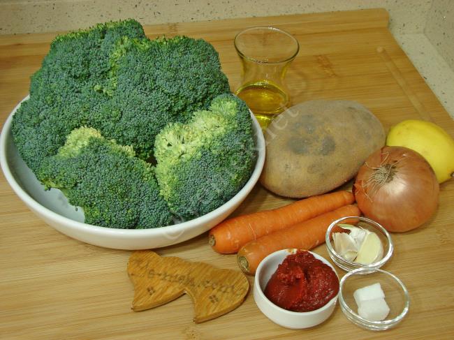 Brokoli Yemeği - Yapılışı (1/12) 