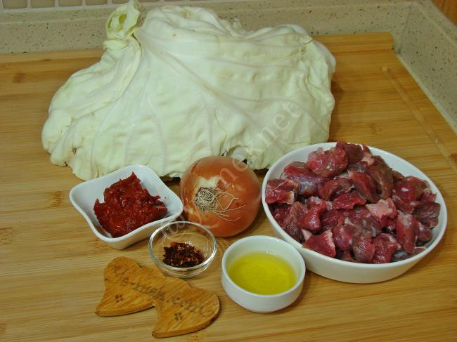 Etli Kapuska Yemeği - Yapılışı (1/12) 