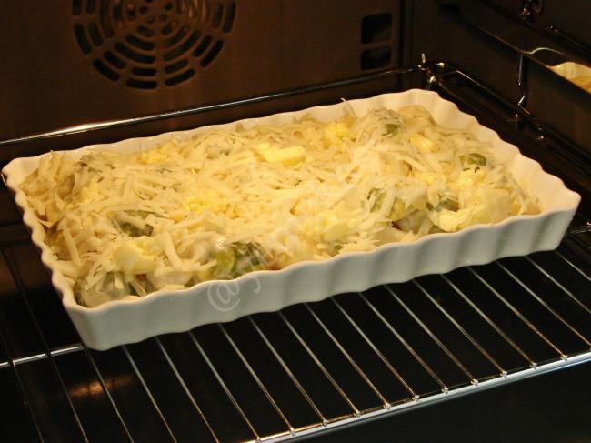 Brüksel Lahanası Graten - Yapılışı (10/12) 
