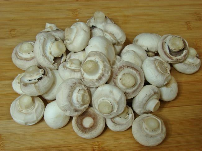 Fırında Beşamel Soslu Mantar - Yapılışı (2/16) 