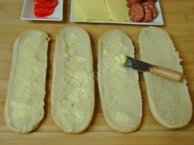 Açık Tost - Yapılışı (5/12) 