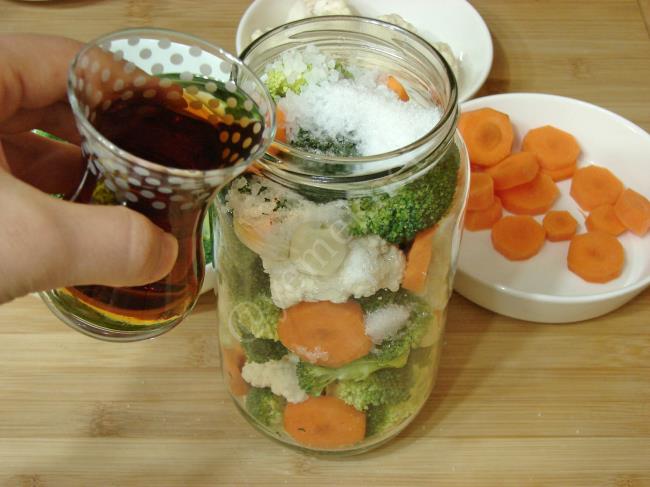 Brokoli Turşusu - Yapılışı (6/12) 