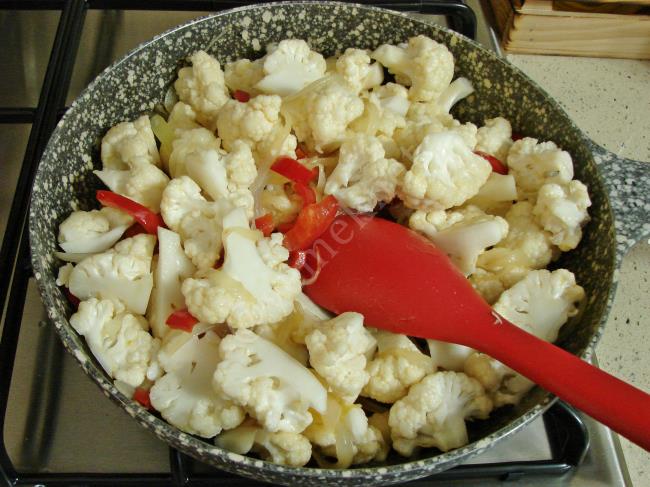 Karnabahar Kavurması - Yapılışı (6/12) 