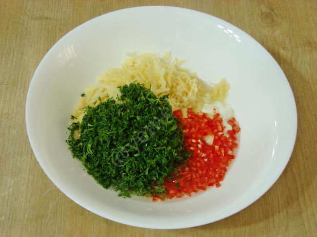 Sebzeli Mayasız Poğaça - Yapılışı (3/12) 