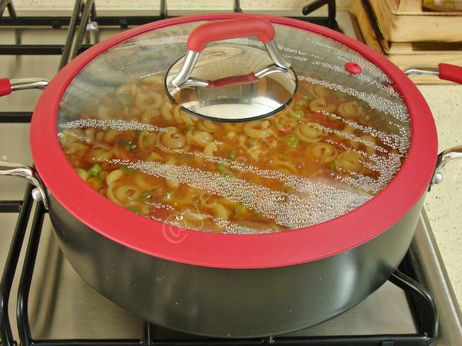 Tek Tencerede Makarna - Yapılışı (7/12) 