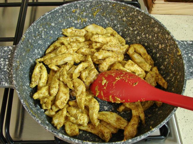 Ballı Hardallı Tavuk Sote - Yapılışı (6/12) 