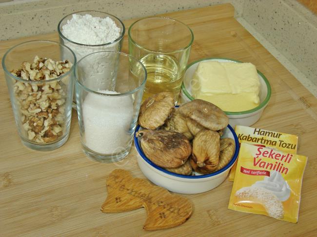 İncirli Kurabiye - Yapılışı (1/12) 