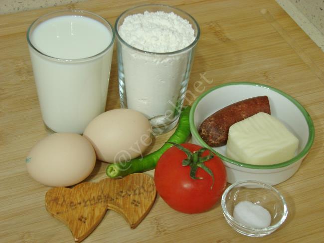 Kahvaltılık Krep Börek - Yapılışı (1/20) 