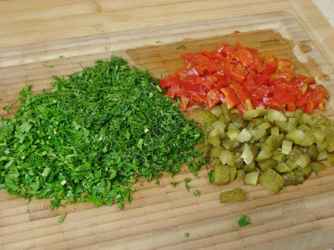 Pancarlı Arpa Şehriye Salatası - Yapılışı (4/12) 