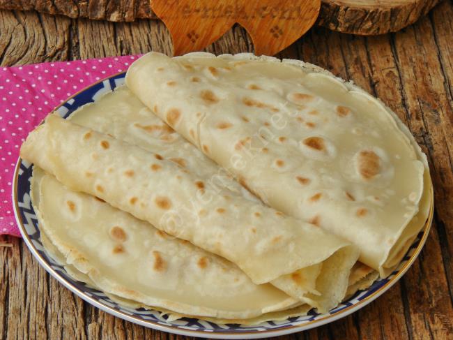 Yoğurmadan Lavaş Ekmeği - Yapılışı (9/12) 