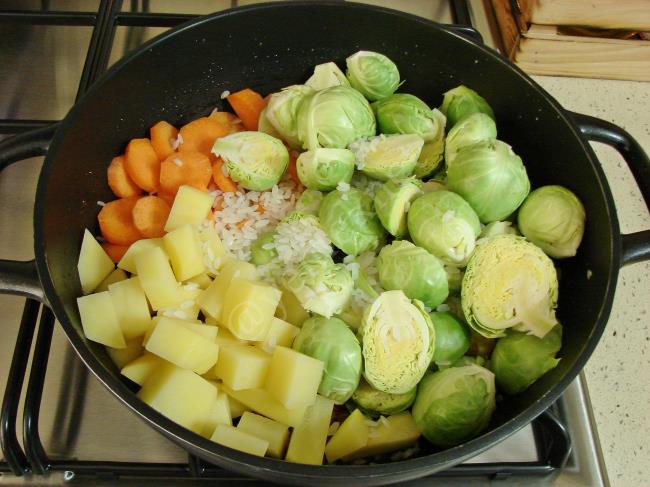 Brüksel Lahanası Yemeği - Yapılışı (5/8) 