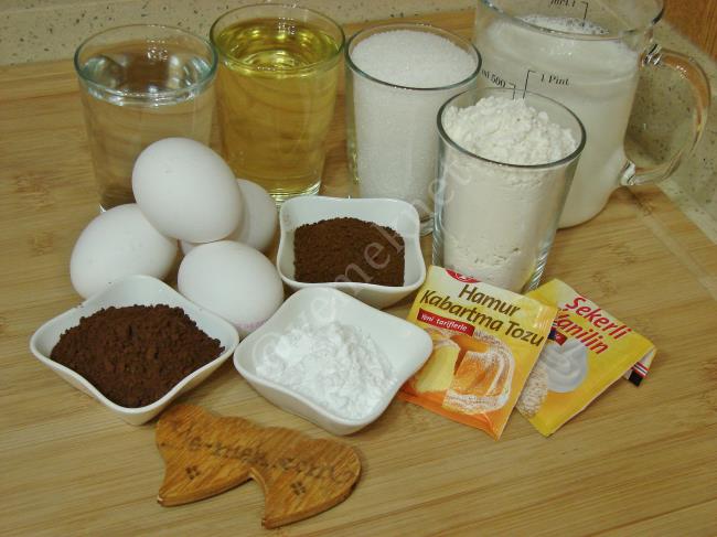 Kahveli Islak Kek - Yapılışı (1/16) 